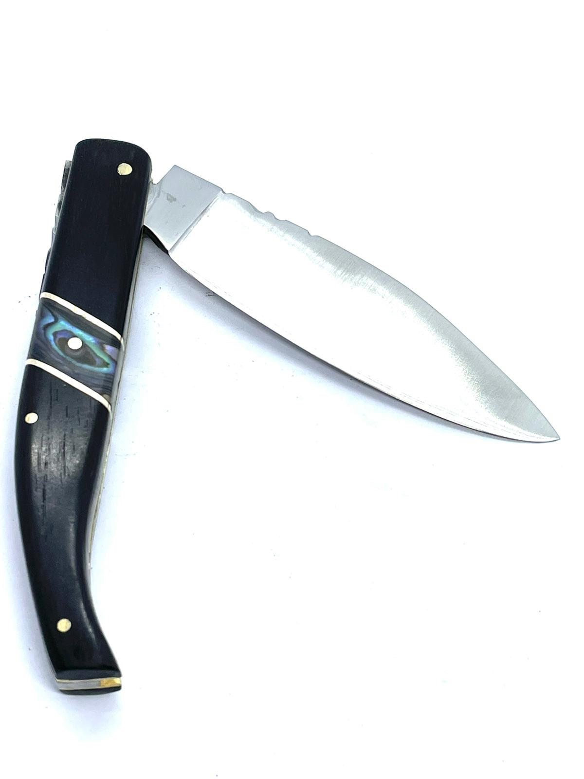 Saint Amand Messer Gabunisches Ebenholz und Abalone