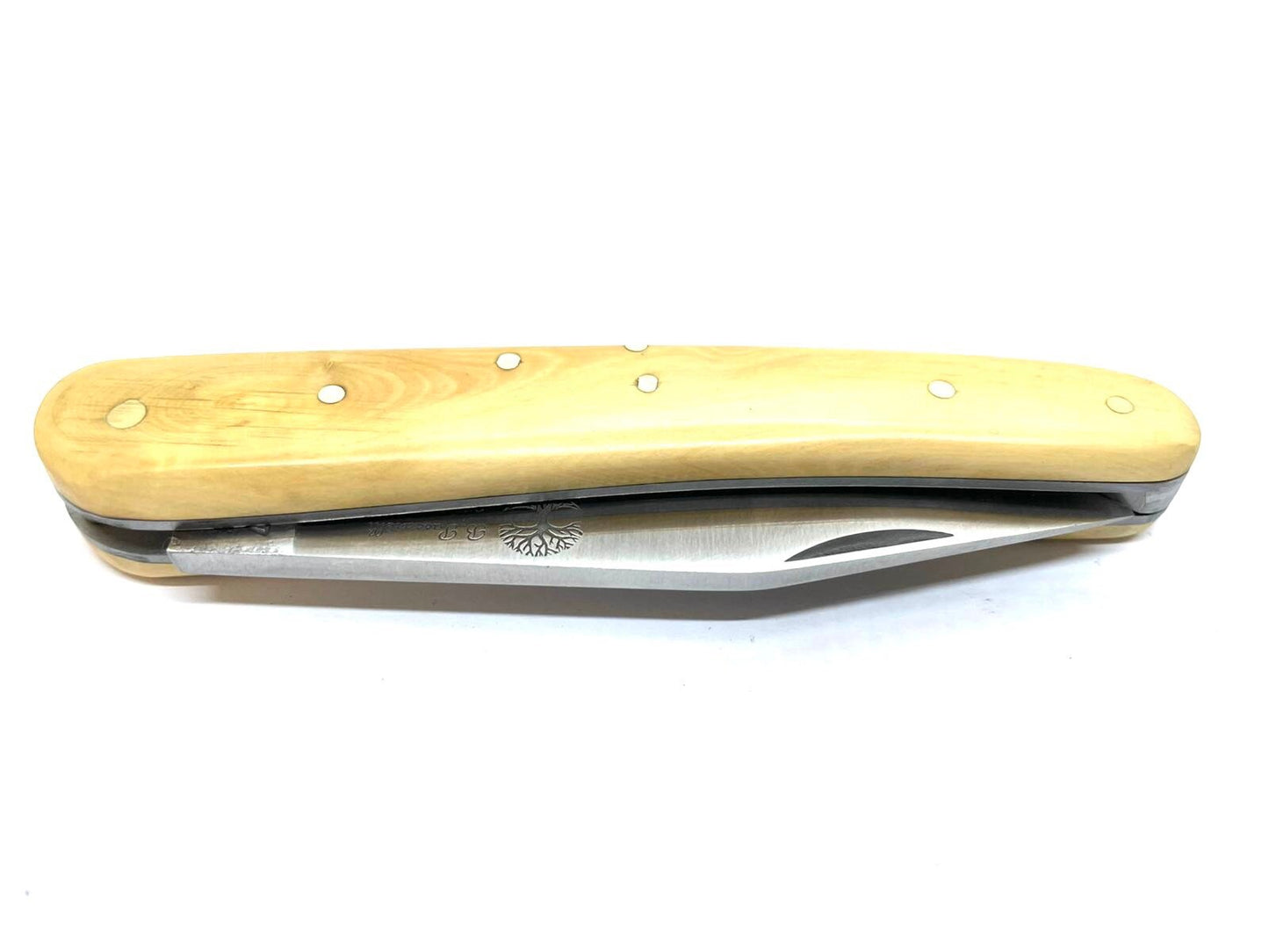 Paar Buchsbaumplatten für Messer