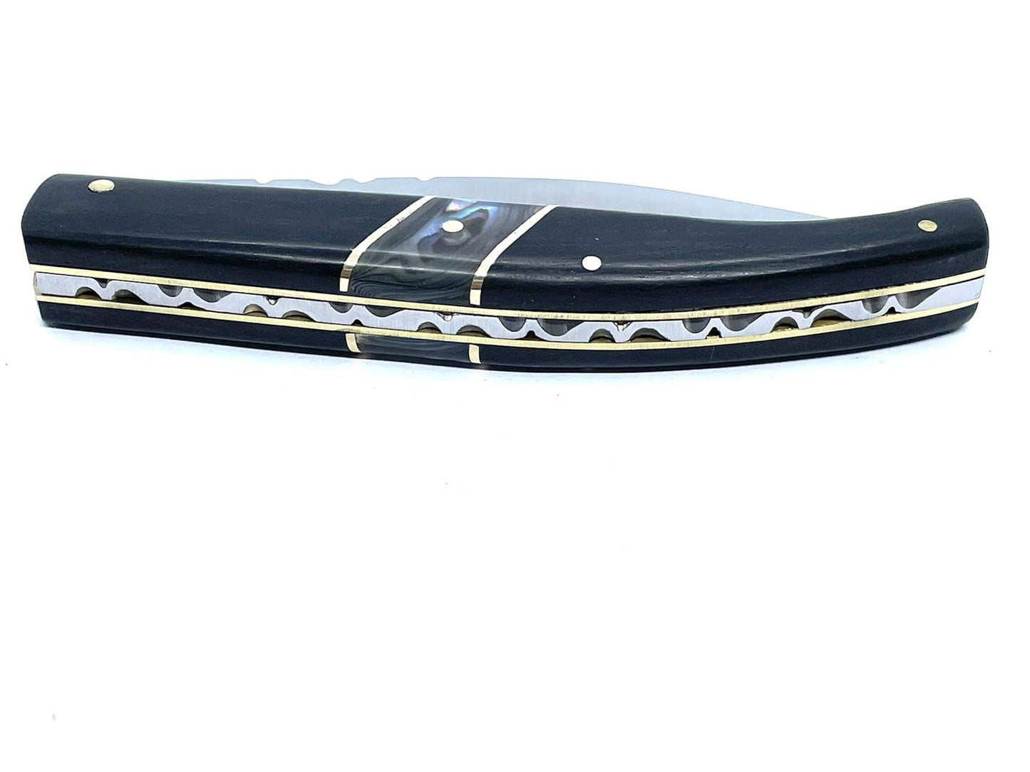 Saint Amand Messer Gabunisches Ebenholz und Abalone