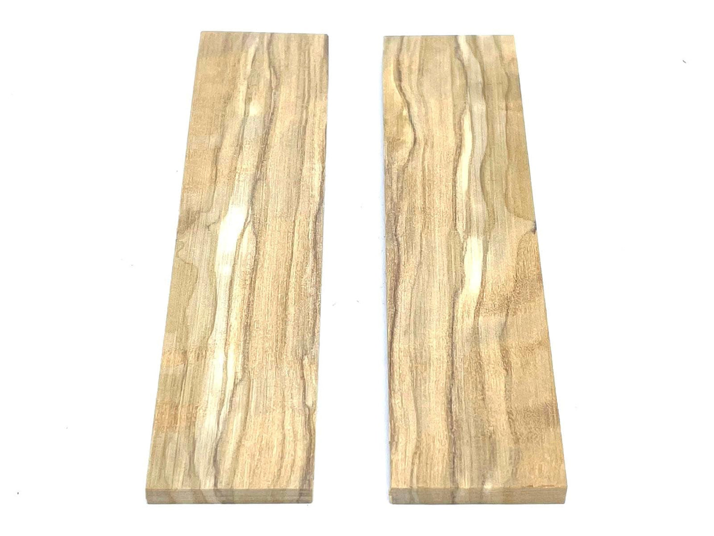 Paar Oliventeller für Messer