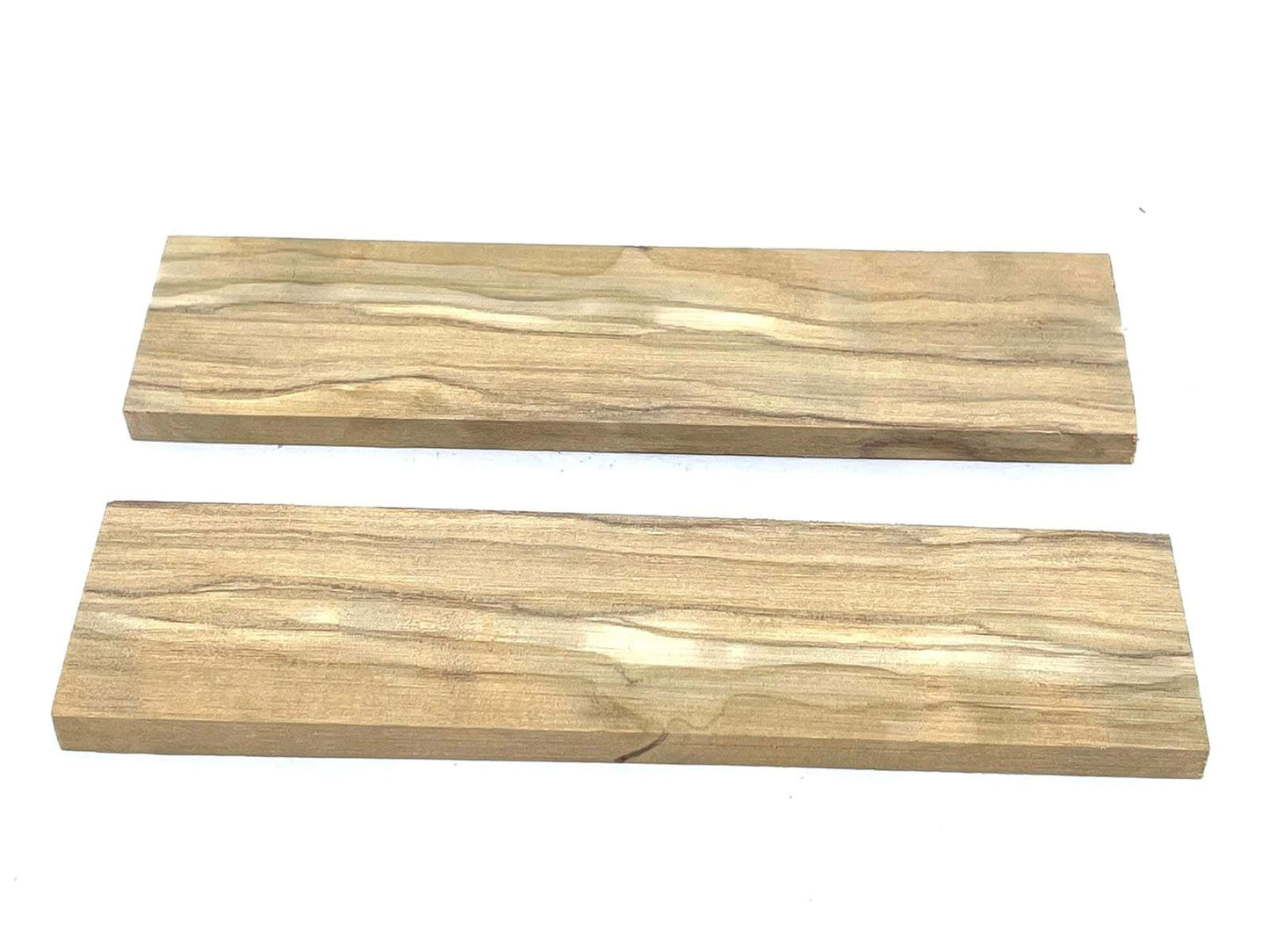 Paar Oliventeller für Messer