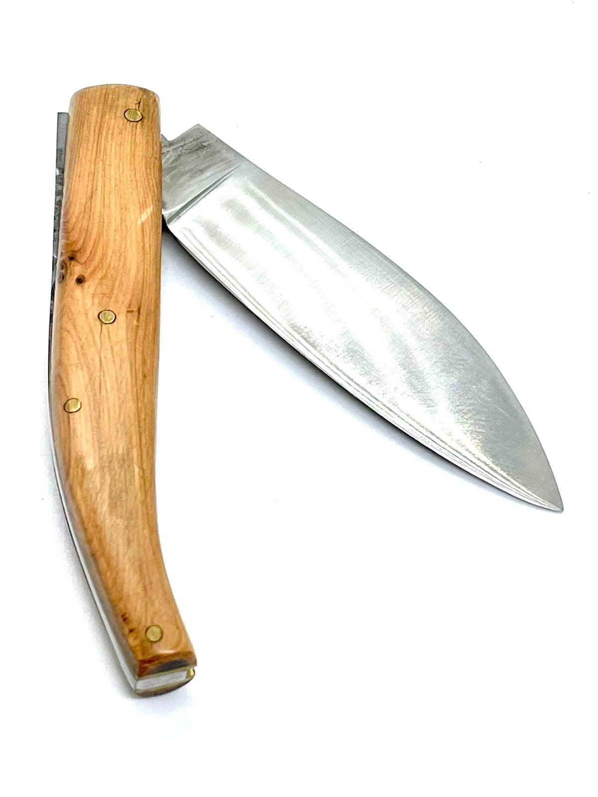 Coutellerie Passarelli - Couteau Saint Amand lame pliable 11 cm loupe de cade de Provence