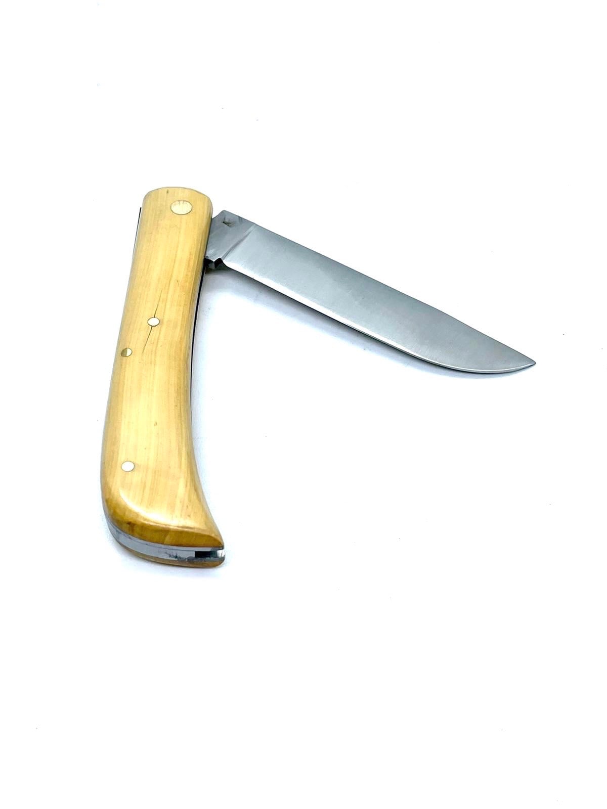 Coutellerie Passarelli - Couteau Mineur lame pliable 10 cm Buis