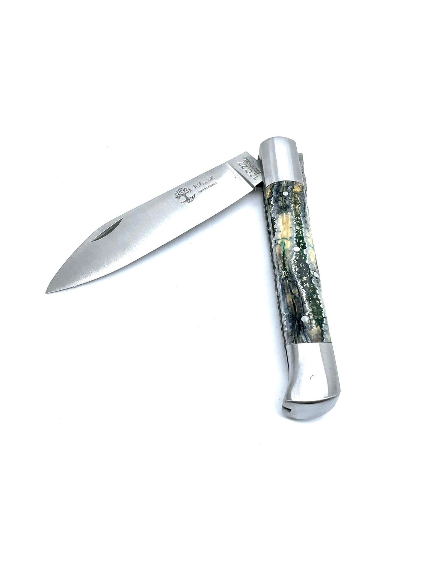 Grünes Mammut-Backenzahn-Roquefort-Messer