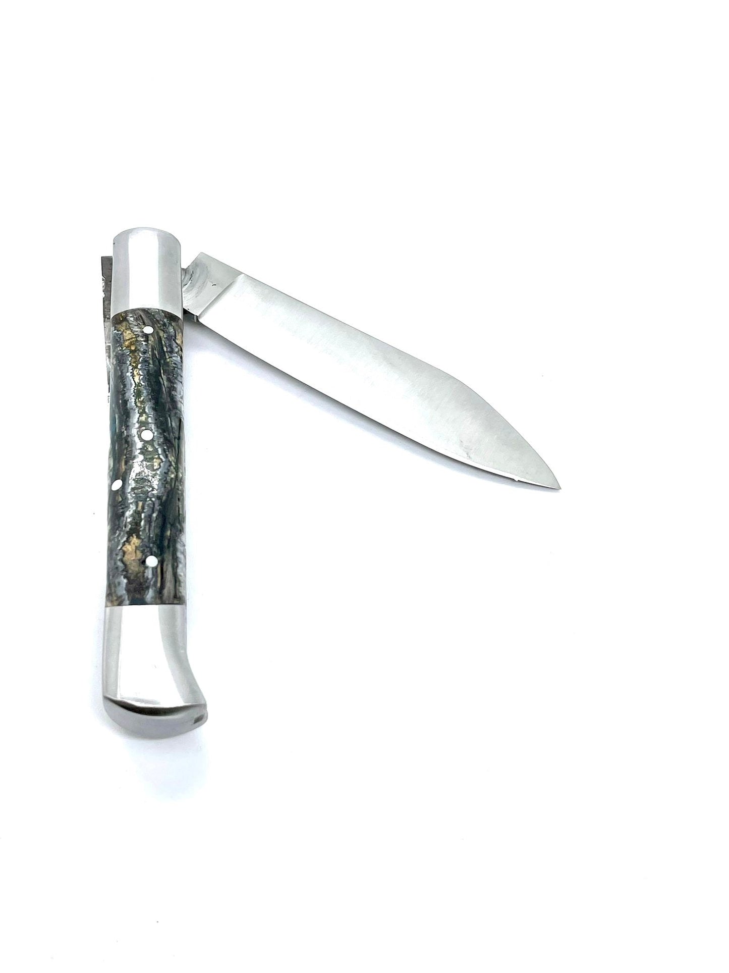 Grünes Mammut-Backenzahn-Roquefort-Messer