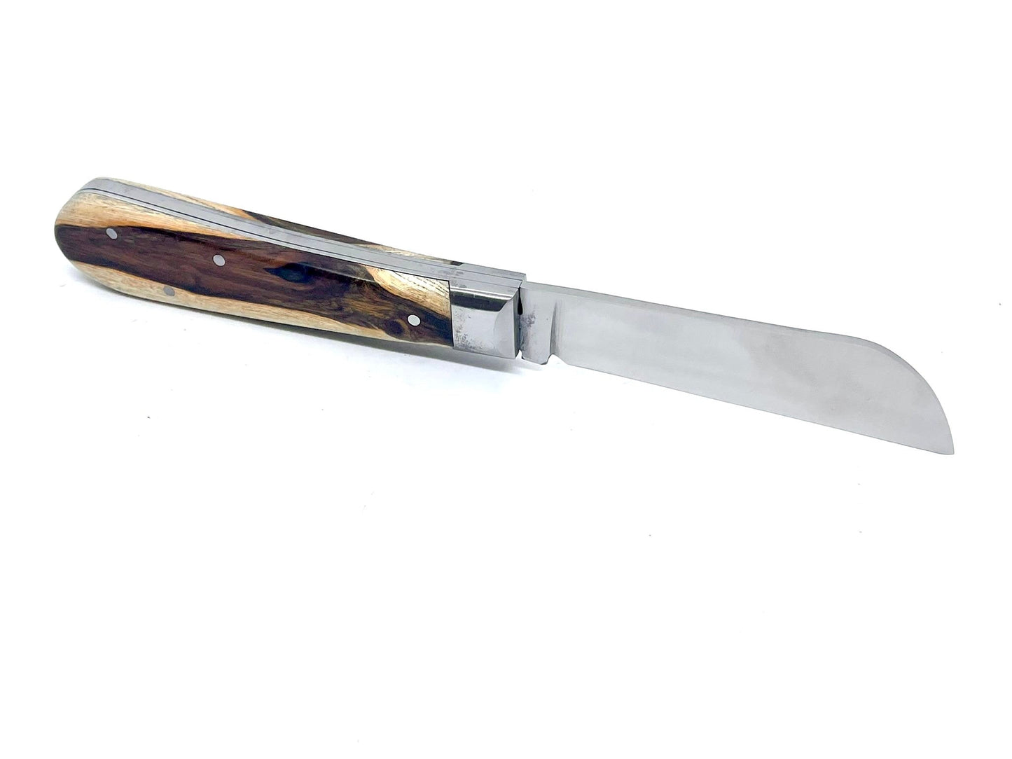 Coutellerie Passarelli - Couteau London lame pliable 10cm Pistachier Térébinthe