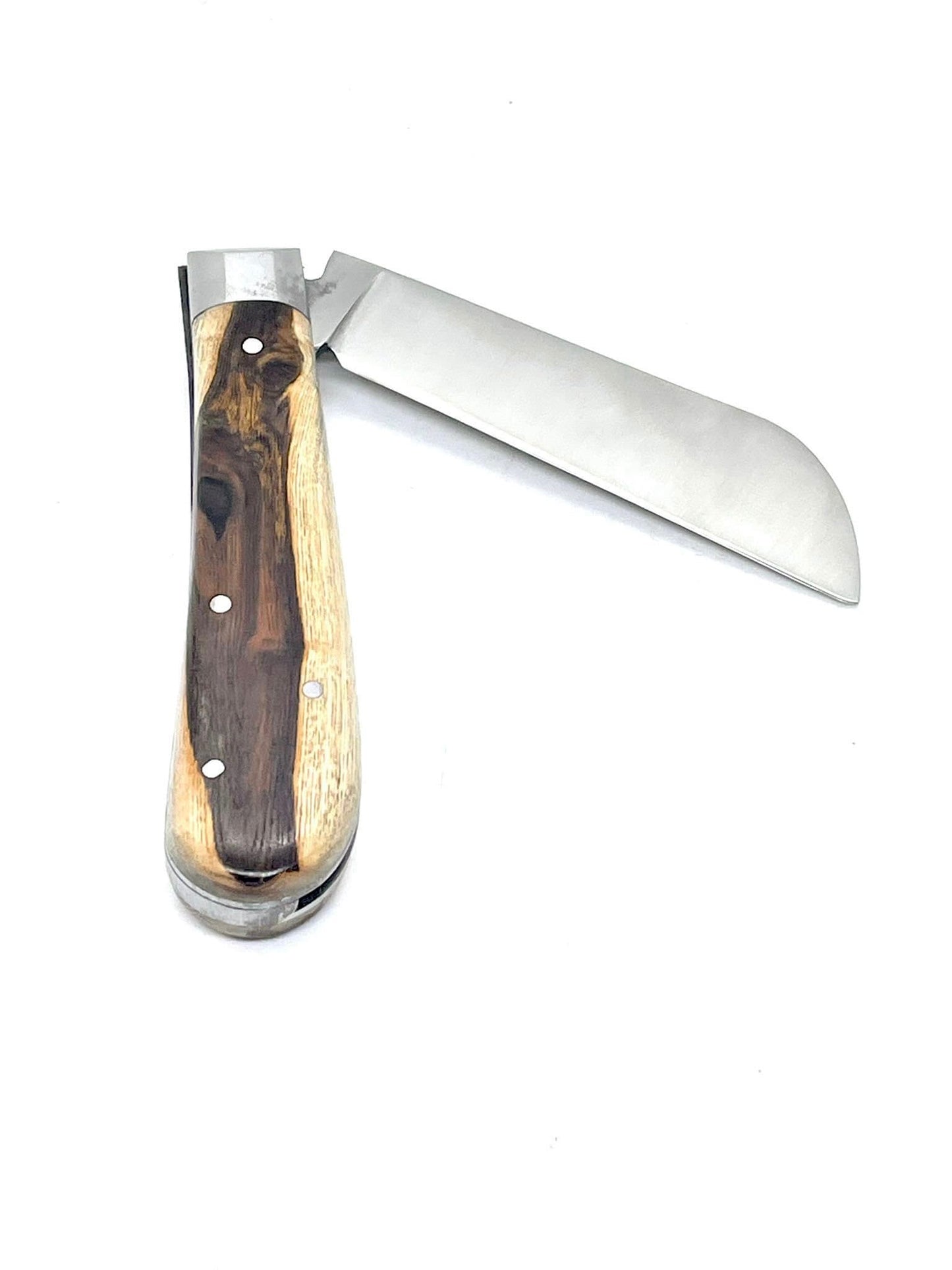 Coutellerie Passarelli - Couteau London lame pliable 10cm Pistachier Térébinthe