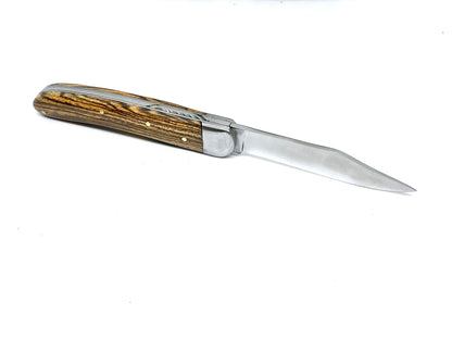 Coutellerie Passarelli - Couteau Alsacien lame pliable 10 cm Bois de Bocote