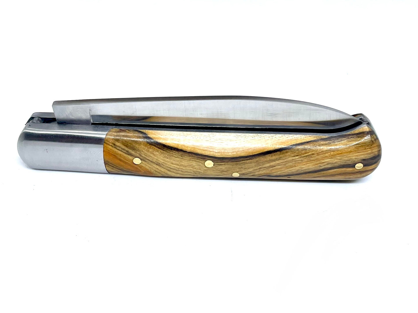 Coutellerie Passarelli - Couteau Yssingeaux lame pliable 10,5 cm Pistachier Térébinthe