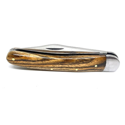Coutellerie Passarelli - Couteau Alsacien lame pliable 10 cm Bois de Bocote